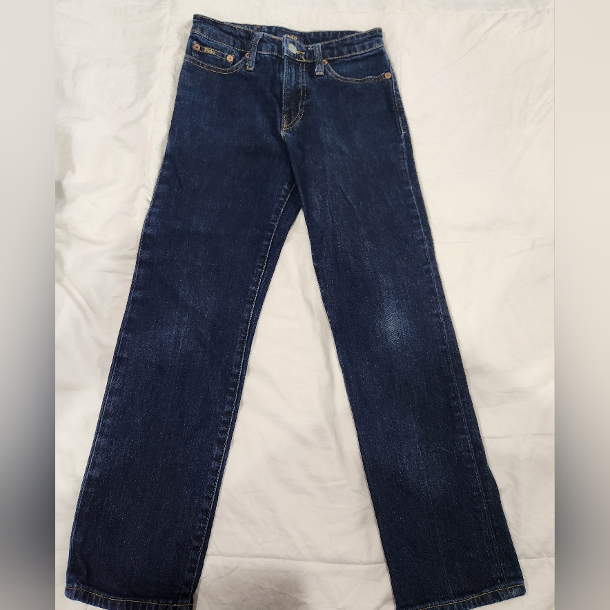 Boy’s Size 10 Polo Ralph Lauren Hampton Straight Jeans Dark Blue